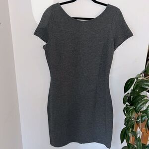 NWOT Banana Republic Factory gray bodycon dress